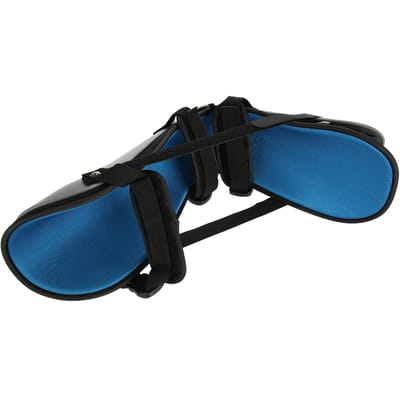 Voet Enkel Drop Orthese Brace Spalk Plantar Fasciitis Voetsteun Corrector L S(for 2-4kg) black