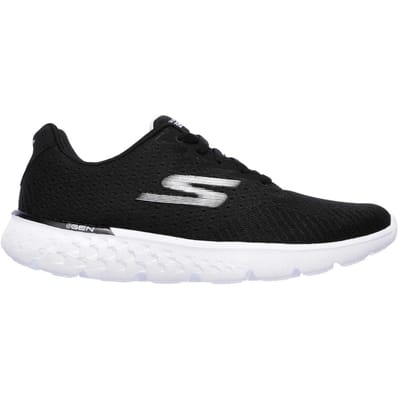 Skechers Gorun400 hardloopschoenen voor dames (Zwart, Wit)