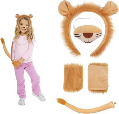 Luxe leeuwen kostuum voor kinderen - Perfect voor carnaval, Halloween en verkleedfeestjes