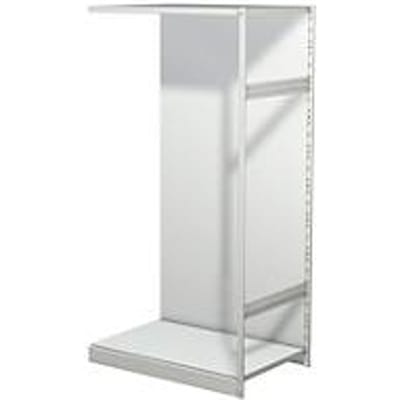 Leeg archiefrek PROGRESS 500 T, aanbouwsectie, met achterwand, H 1900 x B 960 x D 640 mm