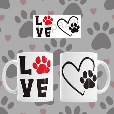 Mok I Love dog/s