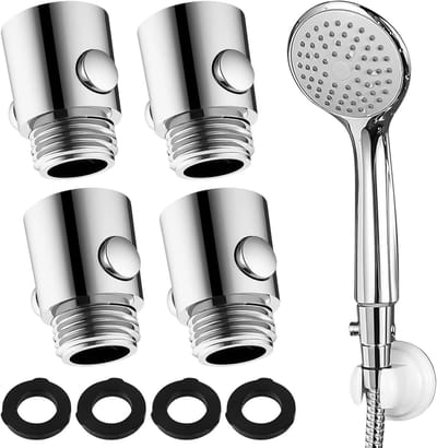 4 Stuks Douchekop Afsluitklep Waterstop Douche G 1/2 Stroombegrenzer Handdouche Accessoires voor Douche Slang