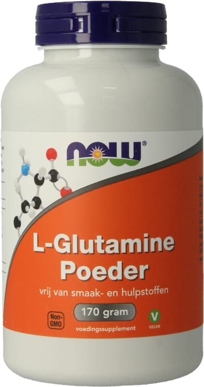 Now L-Glutamine Poeder - 170 gr