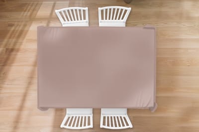 Tafelkleed - Tafellaken - 200x130 cm - Roze - Palet - Oud - Effen - Oudroze - Binnen en Buiten