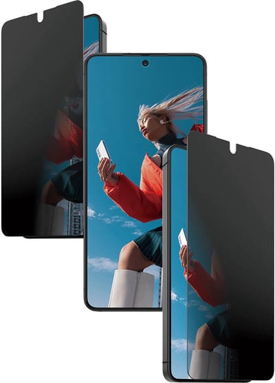 PanzerGlass Screenprotector geschikt voor Samsung Galaxy S26 Glazen | PanzerGlass Ultra-Wide Fit Privacy Screenprotector Privacy - Case Friendly - Zwart