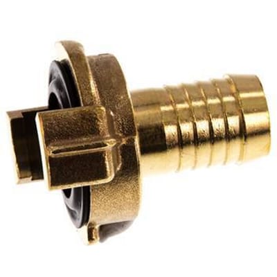 19 mm (3/4'') Slangpilaar Messing GEKA Tuinslangkoppeling [2 Stuks]