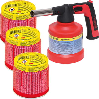 ROTHENBERGER Industrie RS 200 Piëzo incl. 3x C200 super gasbrande...