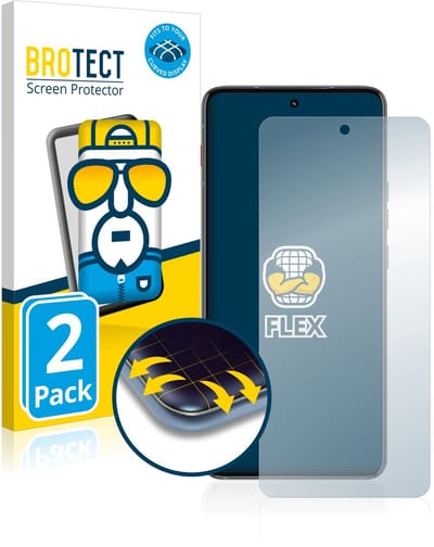 BROTECT - Screenprotector voor Motorola ThinkPhone - Folie Beschermfolie transparant volledig dekking - 2 Stuks