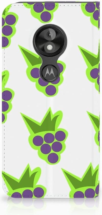 Book Case voor Motorola Moto E5 Play Flip Style Cover Druiven