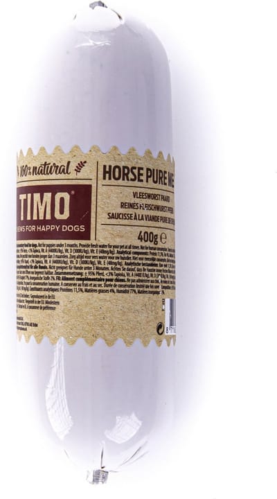 Timo Vleesworst Paardenvlees - Hondensnacks - 400 g