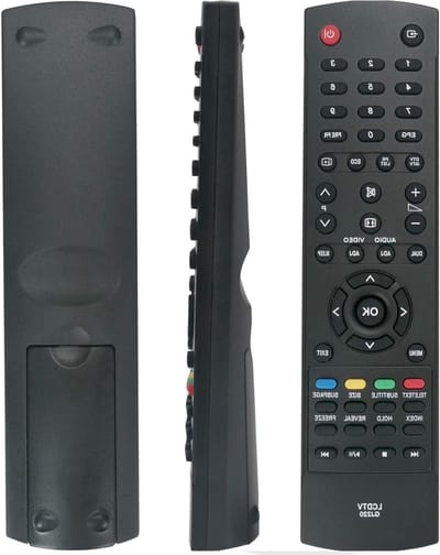 Afstandsbediening Vervangen - Universele Afstandsbediening - TV Bediening - Directe Werking - 10 Meter Bereik - Zwart