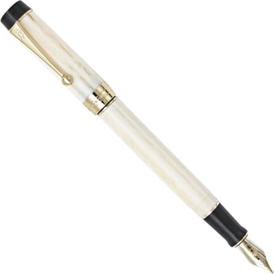 Elegante Zwarte Acryl Heren Vulpen met Medium Nib en Luxe Cadeauverpakking voor Schrijven en Collectie