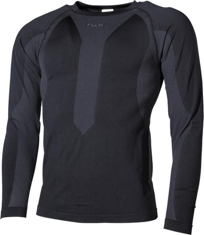 Fox Outdoor - Thermo onderhemd, thermoshirt  -  Longsleeve  -  Zwart - MAAT M