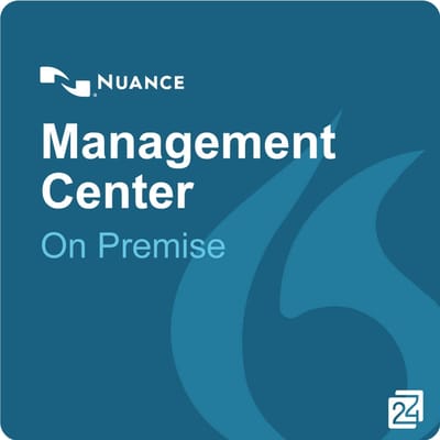 Nuance Management Center - On Premise Nieuwe Aankoop