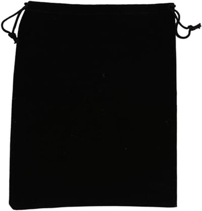 Set van 20 Zachte Zwarte Tassen voor Sieraden, Trouwen en Feestjes - Perfect voor Cadeauverpakking en Accessoires