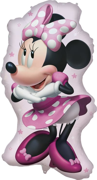 Folieballon - Minnie Mouse Full Body - 89 cm - Helium- en Luchtvulling