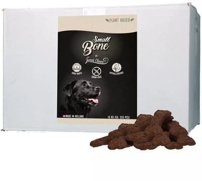 Luna's Choice Plantaardige Snack - 10 kg - Hondensnacks - Hypoallergene Koekjes - Grootverpakking - Hondenvoer - Bone Small