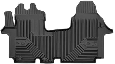 FROGUM No.77 - Nissan Primastar 2006-2016 - Automaat - Rubbermatten - Zwarte Kwaliteit - Perfecte Pasvorm