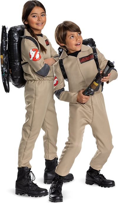 GHOSTBUSTERS: FROZEN EMPIRE MOVIE (SONY), kostuum Ghostbusters Movie 2024 Classic, Maat XS (3T-4T jaar), Kind