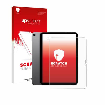 upscreen - Screenprotector voor Apple iPad Air 11" M4 2026 (Voor+Camera) - Folie Beschermfolie transparant