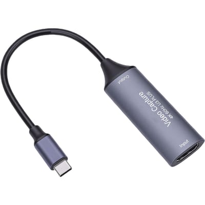 Carte de Capture Vidéo HD vers USB 4K 60Hz USB C 3.0 Carte de Capture Vidéo Son avec Latence Ultra Faible pour le Streaming Vidéo