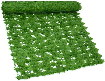 Kunsthaag Blad - Privacy Scherm Tuin - Tuin Decoratie - Realistisch Groen - 100x100 cm - Groen