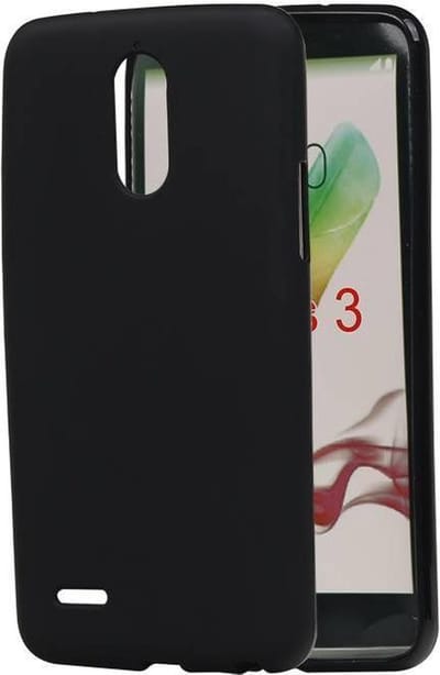 BestCases.nl LG Stylus 3 TPU back case hoesje Zwart