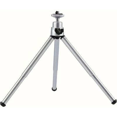 Convient aux projecteurs LCD, Matériau durable en tube d'aluminium, 2 options de couleur, Support de projecteur portable compact - Trépied de bureau rotatif à 360°