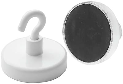 Stoker 32 Mm Magnetic Haak 2 Eenheden Zilver