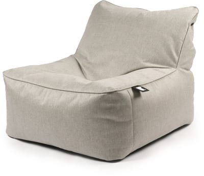 Extreme Lounging - b-chair - lounge zitzak volwassenen - binnen & buiten - UV- en waterbestendig - 80x75x66cm - ecru