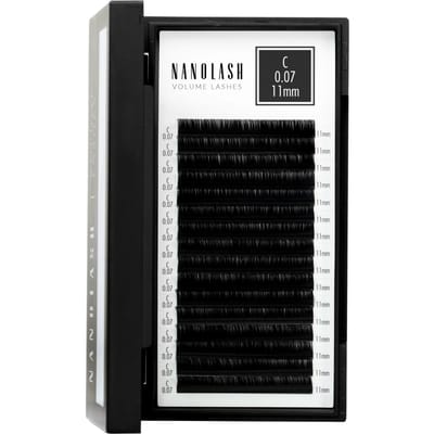 Nanolash Volume Lashes Nepwimpers - 0.07 C - 11mm