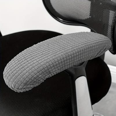 2 stuks Kantoor Armleuninghoes Gaming Stoel Armleuning Beschermhoezen Kantoor Huisdecoratie (Alleen Stoelhoes Niet Meegeleverd)