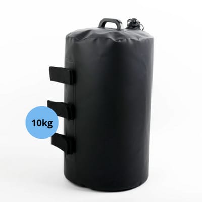 Watergewicht - 1 stuk - 10 kg vulbaar & herbruikbaar - Hoogwaardig, scheur- en slijtbestendig PVC - Ongevuld