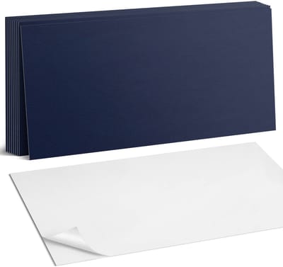 Coloray Plaktegels - Marine Zelfklevende Wandtegels - 40 cm x 20 cm - Marine Plaktegels - 10 stuks - Rechthoek PVC Tegels - Plaktegels Badkamer - Vloertegels Zelfklevend - Vinyl Tegels - Portugese Tegels