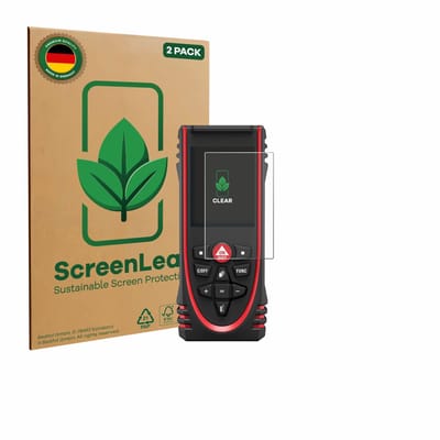 2 Stuks Screenprotector voor Leica DISTO X3 - Hoogwaardige Beschermfolie transparant