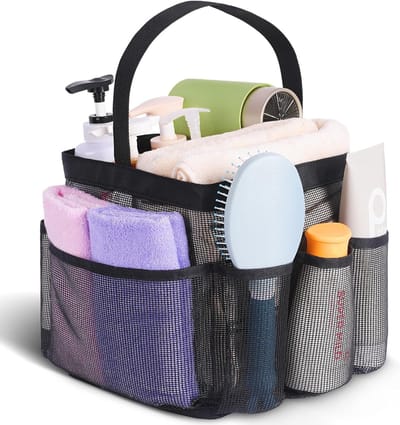 BOTC Strandtas - Met Ritszakken Extra Grote - Zwembadtas Draagbare - Make Up Cosmetische Reis - Toilettoettas Tas