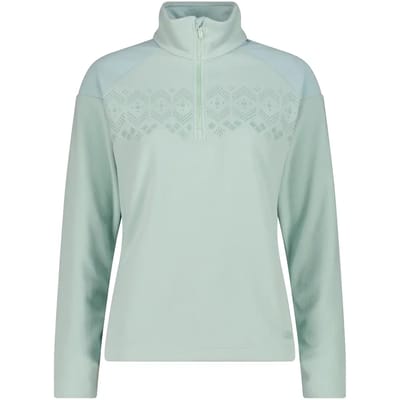Polaire 1/2 zip met bedrukt detail aan de voorkant vrouw CMP Arctic Fleece