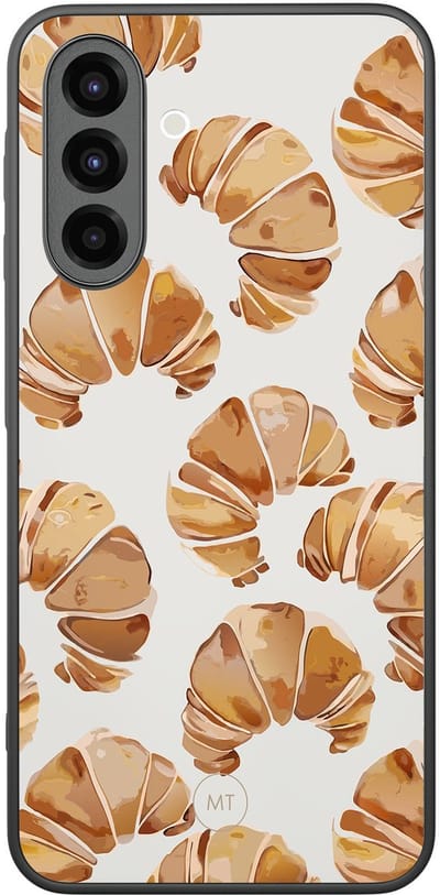 Hoesje geschikt voor Samsung Galaxy A26 - Croissant - TPU Hard Case Backcover - Beige - Mooie Telefoonhoesjes