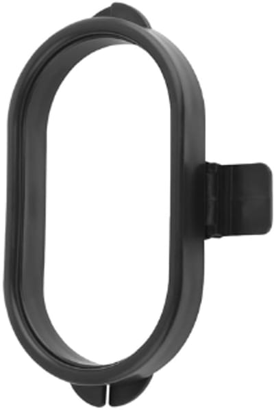 1 stuks - Afvalzakhouder ring - Auto Vuilniszak ring - Ophangrek - Auto Prullenbak - auto-organizerframe - Prullenbakje - Vuilnisbak - opvouwbaar - hangend - zwart - plastic