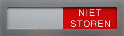 GM-246 20x5cm Schuifbordje acrylaat zilver groen/rood