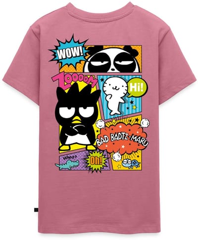 Bad Badtz-Maru Met Vrienden In Comicstijl Premium T-Shirt Tiener