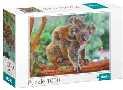 DoDo Puzzel 1000 Stuk: Mama in Baby Koala - Educatief Plezier