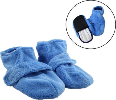 OBBOmed - verwarmde Pantoffels - met Microwave korrels - voor aangename warmte - maat L - MV 3910L