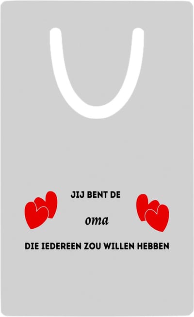 Hacebo® - jij bent de oma die iedereen zou willen hebben metalen boekenlegger - Oma - geweldige oma - liefste oma - verjaardag - cadeau - kado - bedankje - geschenk Bladwijzer boekenleggers - 7.6 cm x 5cm