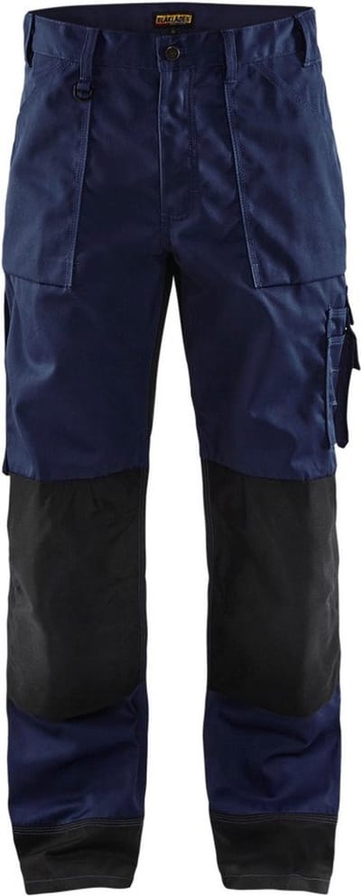 Blaklader Werkbroek zonder spijkerzakken 1523-1860 - Marineblauw/Zwart - C52