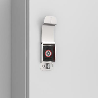 RVS Cilinder Hangslot Afdekking - PLC01