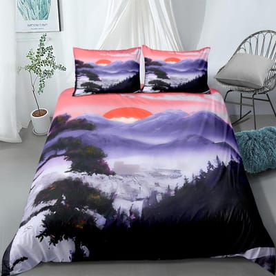 Chinese Loong Blauwe Dekbedovertrek Set UK Eenpersoons Tweepersoons Queen US Eenpersoons Volledig Kingsize Beddengoed Set 210x210cm