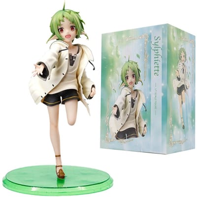 Anime Eris Greyrat Figuur Actie Mushoku Tensei Jobless Reincarnation Figuur Eris Standbeeld Decoratie PVC Verzameling Model Speelgoed white