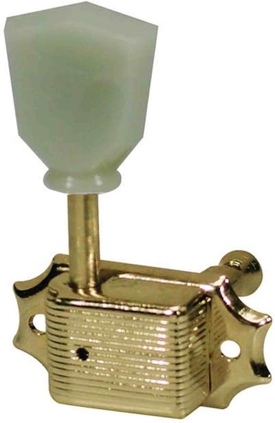 Boston 60-GLR Stemmechanieken voor gitaar, goud, 3x links + 3x rechts, vintage style