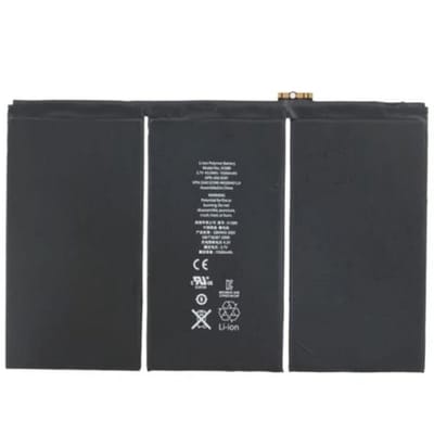 Batterij Reparatiekit Geschikt voor iPad 2 A1376 – Premium – Zwart